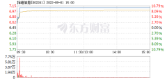 拓维信息9月1日快速上涨